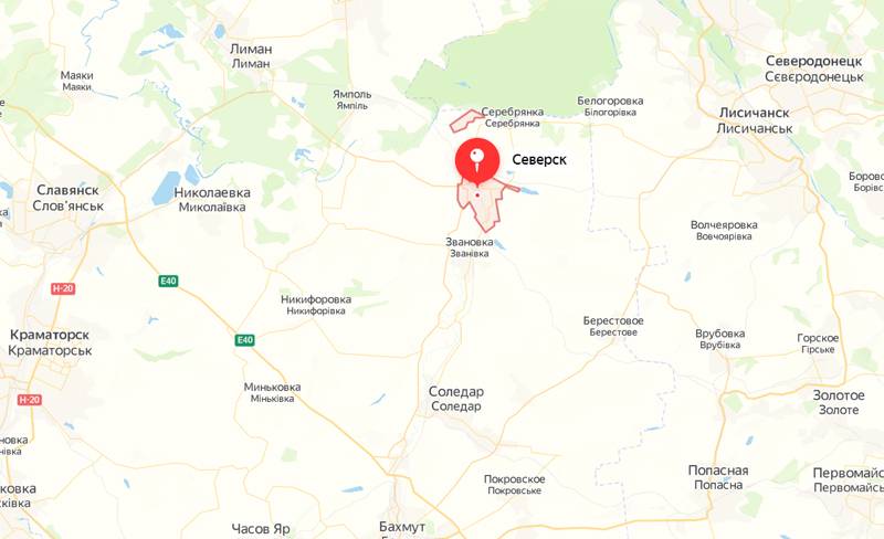 Наши войска освободили Северск, открыв для себя дорогу к Славянску с востока