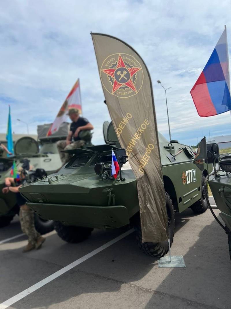 Экипаж спецназа Гром преодолел первый участок бронепробега «Дорога мужества»