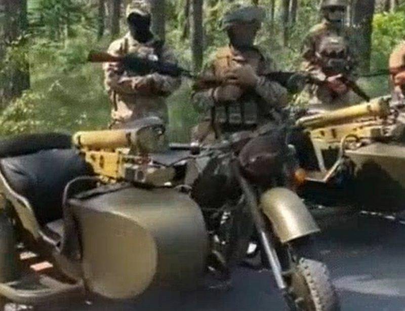 Мотоциклетные подразделения ВСУ на мотоциклах «Днепр» появились на Донбассе