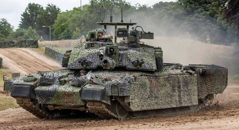 Британия перебрасывает в Польшу танки Challenger 2